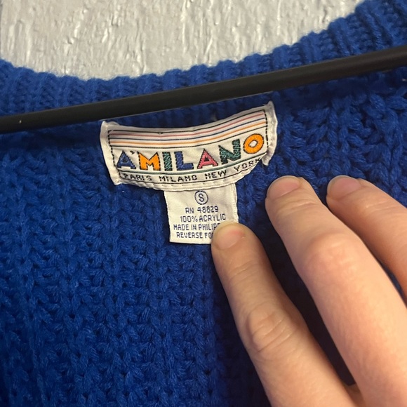 A’milamo Cardigan Vintage Sweater - Picture 3 of 5